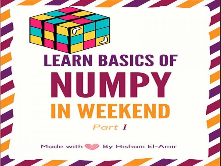 دانلود کتاب اصول NumPy را بیاموزید