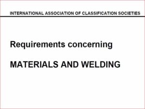 دانلود کتاب الزامات مربوط به مواد و جوش
