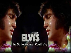 دانلود آهنگ I‘m So Lonesome I Could Cry از Elvis Presley با متن و ترجمه