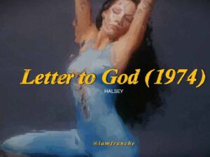 دانلود آهنگ Letter to God (1974) از Halsey با متن و ترجمه