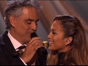 دانلود آهنگ اسپانیایی Quizas, Quizas, Quizas از Andrea Bocelli و Jennifer Lopez با متن و ترجمه