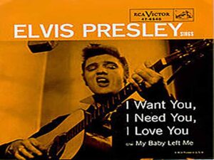 دانلود آهنگ I Want You, I Need You, I Love You از Elvis Presley با متن و ترجمه