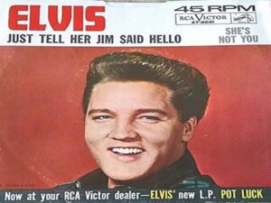 دانلود آهنگ Just Tell Her Jim Said Hello از Elvis Presley با متن و ترجمه