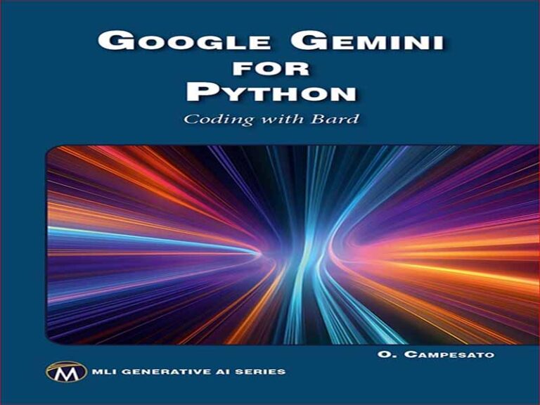 دانلود کتاب گوگل جمینی برای پایتون  (Google Gemini for Python)