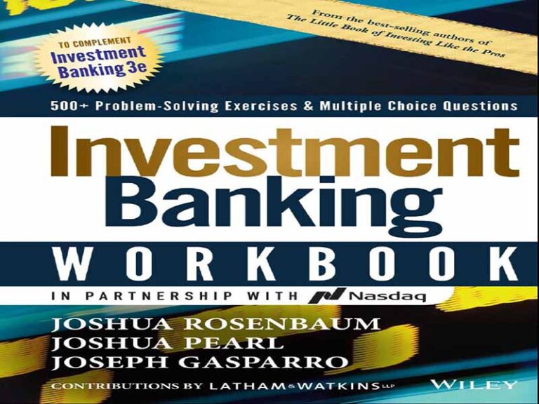 دانلود کتاب کار بانکداری سرمایه گذاری