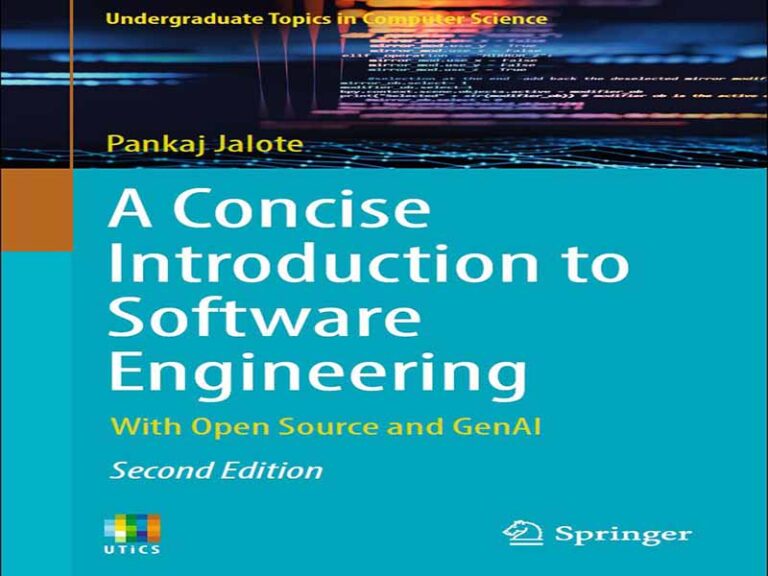 دانلود کتاب مقدمه ای مختصر بر مهندسی نرم افزار – با منبع باز و GenAI – ویرایش دوم