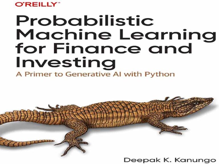 دانلود کتاب یادگیری ماشین احتمالی برای امور مالی و سرمایه گذاری