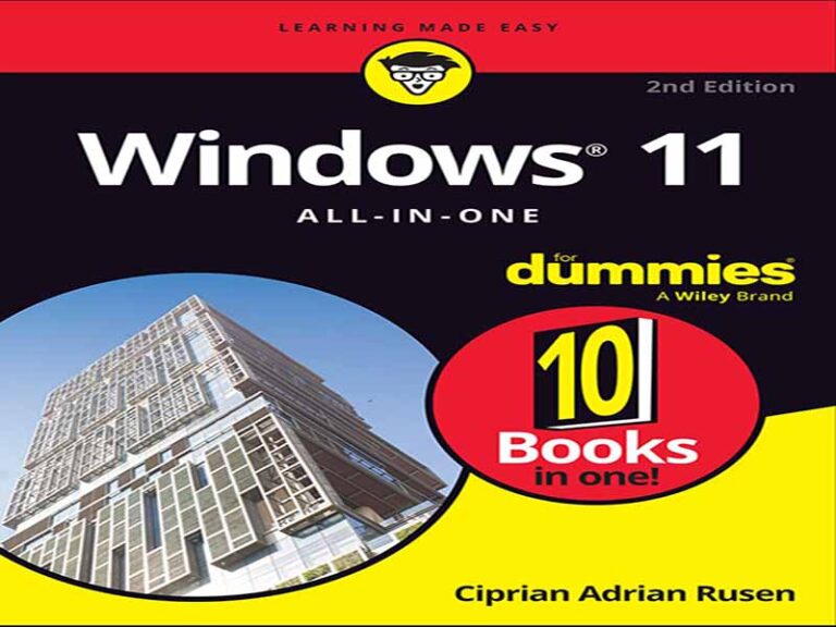 دانلود کتاب ویندوز 11 – همه در یک کتاب – ویرایش دوم
