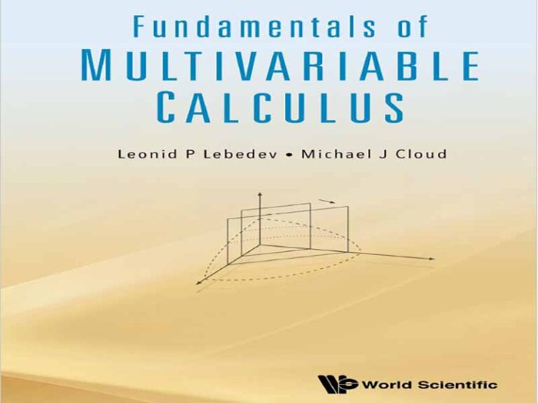 دانلود کتاب مبانی حساب دیفرانسیل و انتگرال چند متغیره