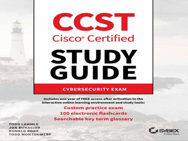 دانلود کتاب CCST – دارای گواهینامه سیسکو – تکنسین پشتیبانی – راهنمای مطالعه – آزمون امنیت سایبری