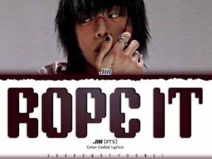 دانلود آهنگ کره‌ای Rope It از Jin (BTS) با متن و ترجمه