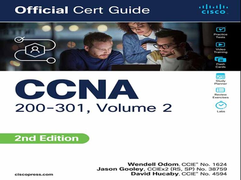 دانلود کتاب راهنمای رسمی گواهینامه CCNA 200-301، جلد 2، ویرایش دوم