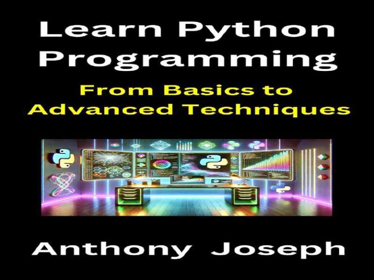 دانلود کتاب یادگیری برنامه‌نویسی پایتون – از مبانی تا تکنیک‌های پیشرفته