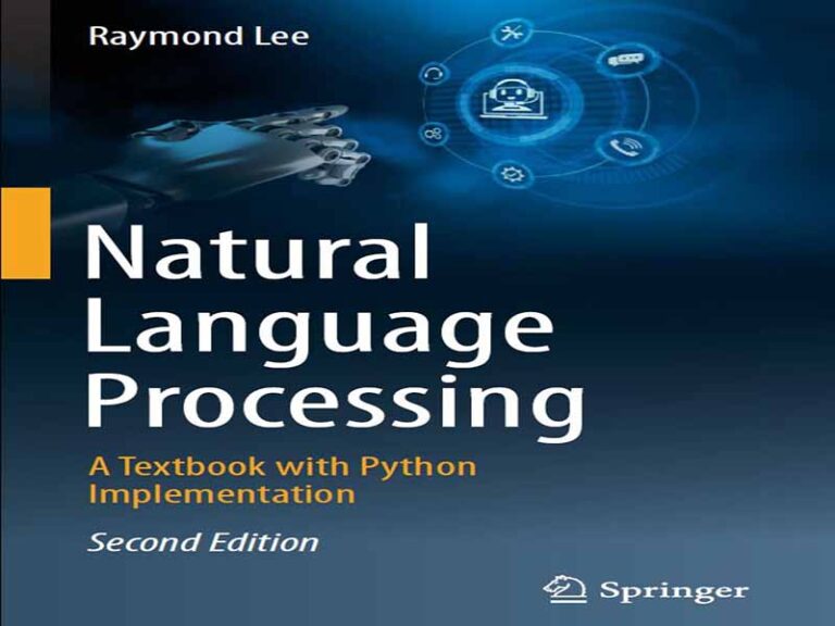 دانلود کتاب پردازش زبان طبیعی – کتاب درسی با پیاده‌سازی پایتون