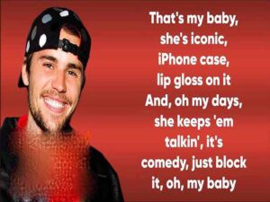 دانلود آهنگ GO BABY از Justin Bieber با متن و ترجمه