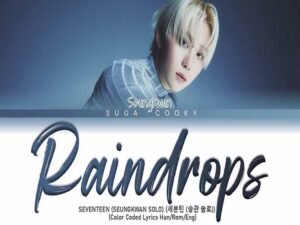 دانلود آهنگ کره‌ای Raindrops از Seungkwan (SEVENTEEN) با متن و ترجمه