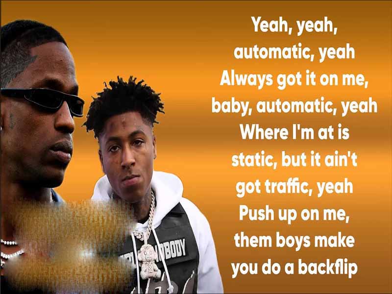 دانلود آهنگ OUTSIDE از Travis Scott و YoungBoy Never Broke Again با متن و ترجمه