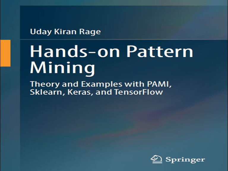 دانلود کتاب کاوش عملی الگوها – تئوری و مثال‌ها با PAMI، Sklearn، Keras و TensorFlow