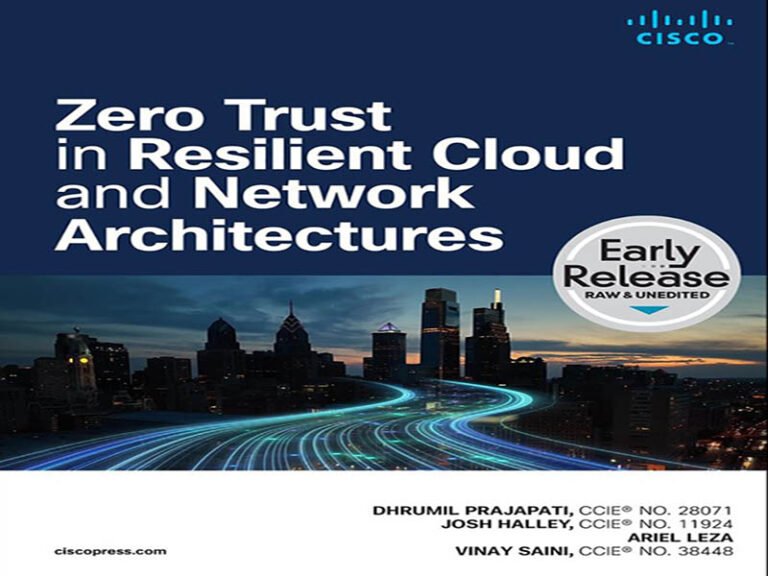 دانلود کتاب اعتماد صفر در معماری‌های ابر و شبکه انعطاف‌پذیر