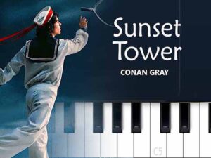 دانلود آهنگ Sunset Tower از Conan Gray با متن و ترجمه