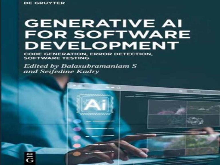 دانلود کتاب هوش مصنوعی مولد برای توسعه نرم‌افزار