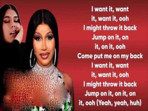 دانلود آهنگ On My Back از Cardi B و Lourdiz با متن و ترجمه