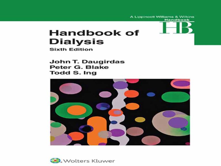دانلود کتابچه راهنمای دیالیز، ویرایش ششم