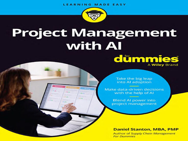 دانلود کتاب مدیریت پروژه با هوش مصنوعی برای مبتدیان