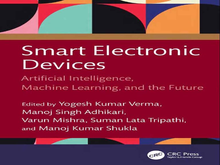 دانلود کتاب دستگاه‌های الکترونیکی هوشمند -هوش مصنوعی، یادگیری ماشینی و آینده