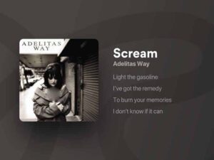 دانلود آهنگ Scream از Adelitas Way با متن و ترجمه