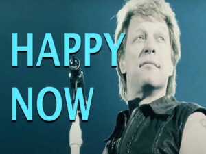 دانلود آهنگ Happy Now از Bon Jovi با متن و ترجمه