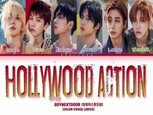 دانلود آهنگ کره‌ای Hollywood Action از BOYNEXTDOOR با متن و ترجمه