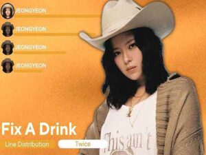 دانلود آهنگ کره‌ای FIX A DRINK از JEONGYEON با متن و ترجمه