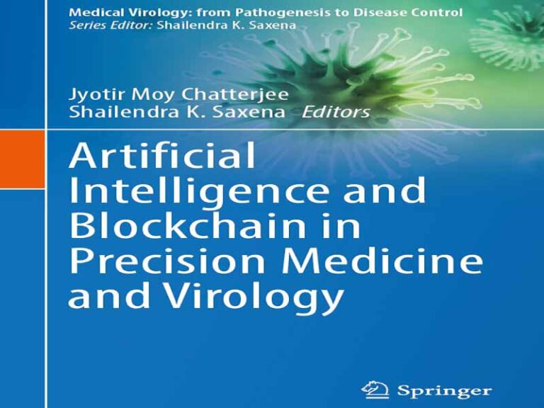 دانلود کتاب هوش مصنوعی و بلاکچین در پزشکی دقیق و ویروس‌شناسی