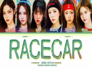 دانلود آهنگ کره‌ای Racecar از izna با متن و ترجمه