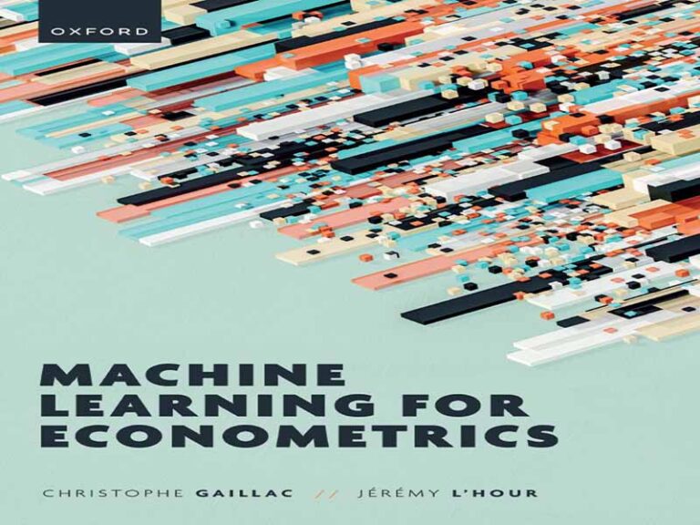 دانلود کتاب یادگیری ماشین برای اقتصادسنجی