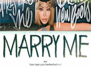 دانلود آهنگ Marry Me از Jessi با متن و ترجمه