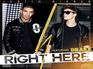 دانلود آهنگ Right Here از Justin Bieber با متن و ترجمه