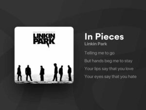 دانلود آهنگ In Pieces از Linkin Park با متن و ترجمه