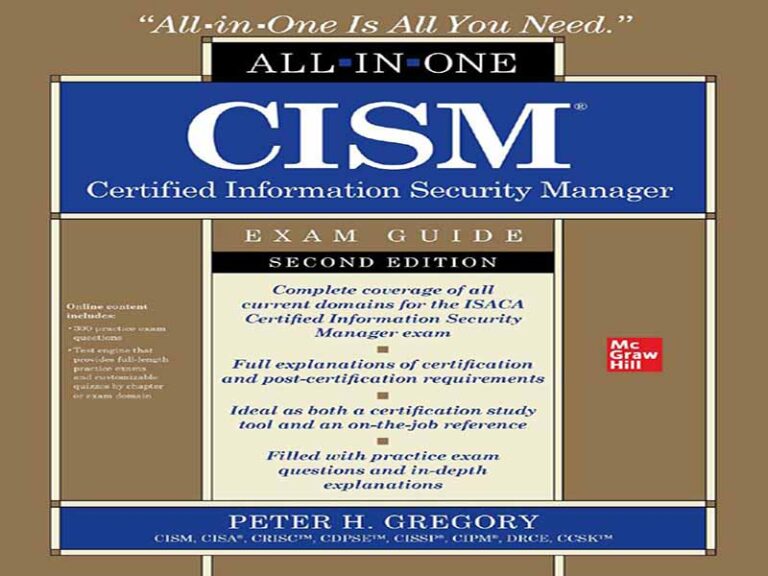 دانلود کتاب راهنمای آزمون مدیر امنیت اطلاعات دارای گواهینامه CISM