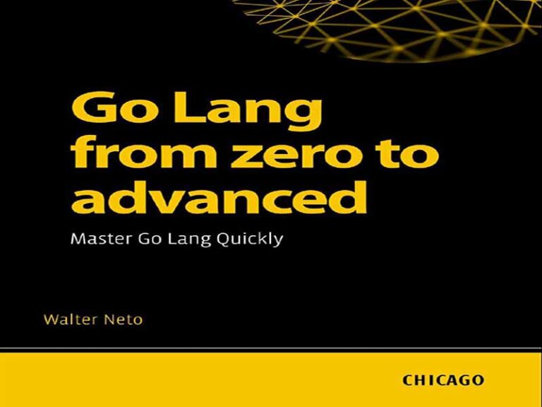 دانلود کتاب آموزش زبان GoLang از صفر تا پیشرفته