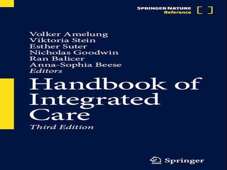 دانلود کتابچه راهنمای مراقبت یکپارچه، ویرایش سوم