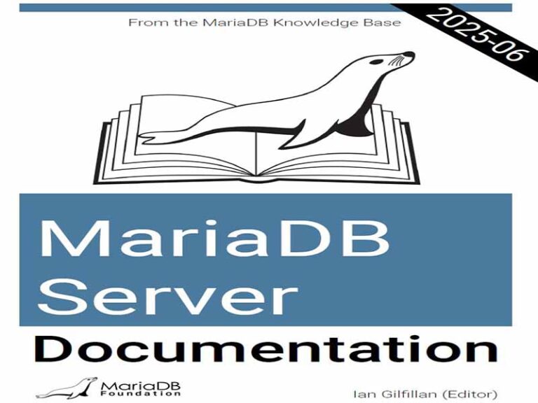 دانلود کتاب مستندات سرور MariaDB