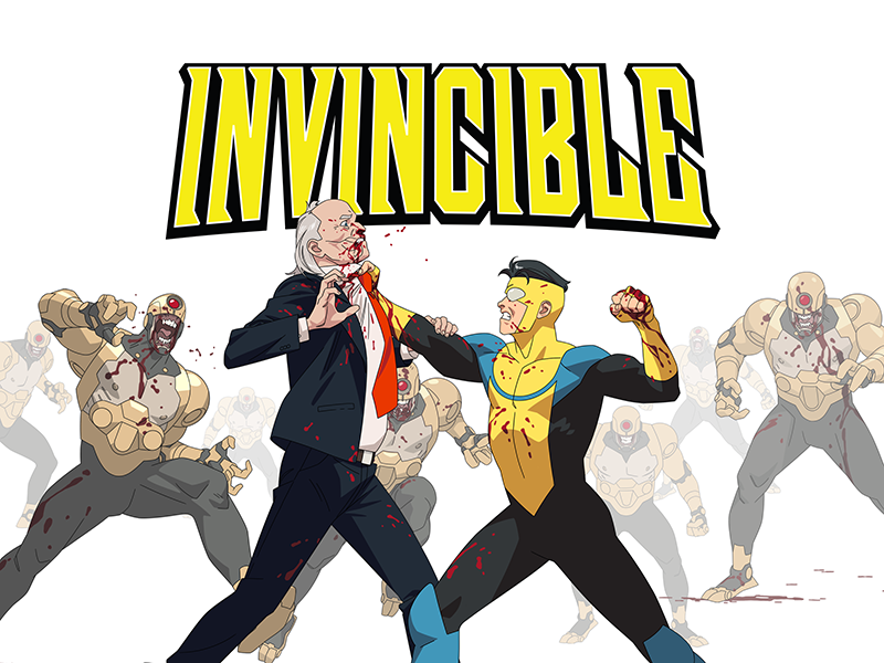 دانلود آرشیو زیرنویس انگلیسی انیمیشن Invincible