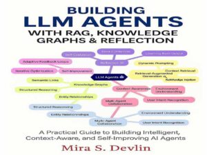 دانلود کتاب ساخت ایجنت‌های LLM با RAG، گراف‌های دانش و بازتاب