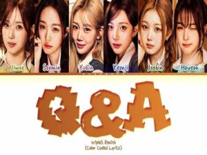 دانلود آهنگ انگلیسی کره‌ای Q&A از tripleS با متن و ترجمه