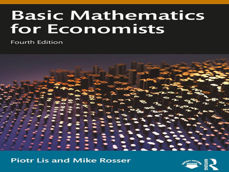 دانلود کتاب ریاضیات پایه برای اقتصاددانان، ویرایش چهارم