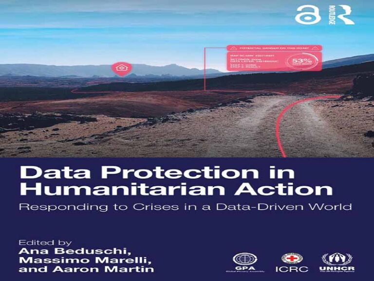 دانلود کتاب حفاظت از داده‌ها در اقدامات انسانی جهت پاسخ به بحران در جهان داده محور