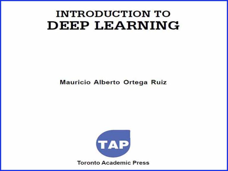 دانلود کتاب مقدمه‌ای بر یادگیری عمیق