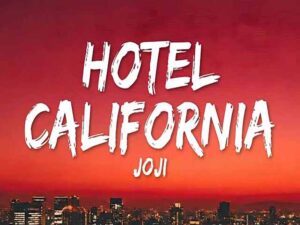 دانلود آهنگ Hotel California از Joji با متن و ترجمه